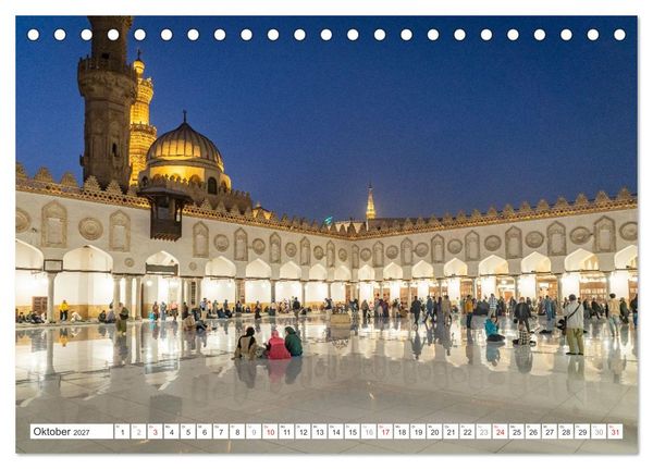 Produktbild: &Auml;gypten - Kairo + Gizeh (Tischkalender 2027 DIN A5 quer), CALVENDO Monatskalender