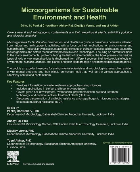 Produktbild: Microorganisms for Sustainable Environment and Health