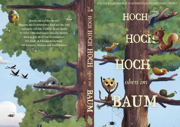 Hoch hoch hoch oben im Baum