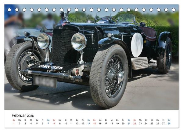 Produktbild: Oldtimer - Altes Blech in neuem Glanz (Tischkalender 2026 DIN A5 quer), CALVENDO Monatskalender