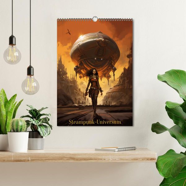 Produktbild: Steampunk-Universum (Wandkalender 2026 DIN A3 hoch), CALVENDO Monatskalender