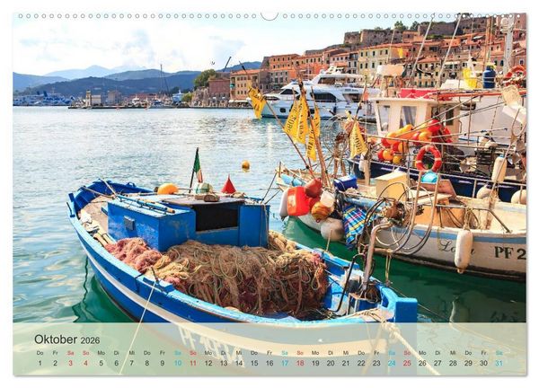 Produktbild: Elba - die Insel im Mittelmeer (Wandkalender 2026 DIN A2 quer), CALVENDO Monatskalender