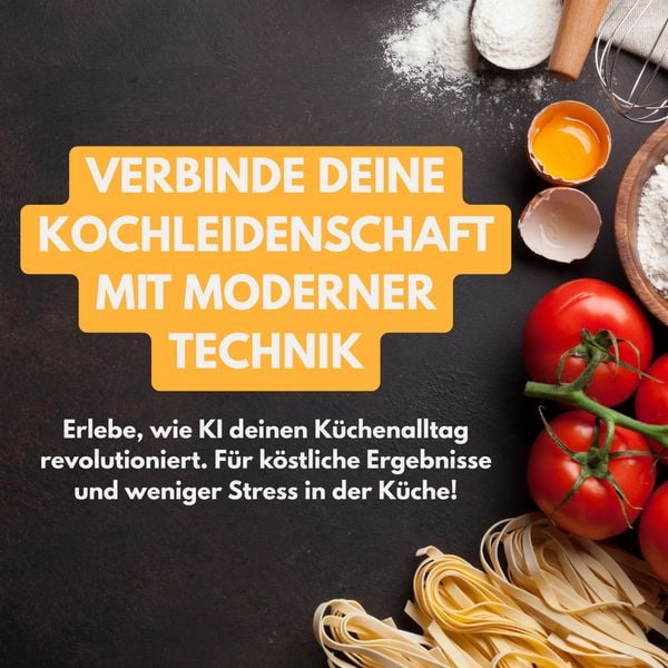 Produktbild: Smart kochen mit KI. 100 Prompts, die dich zum Profi am Herd machen.