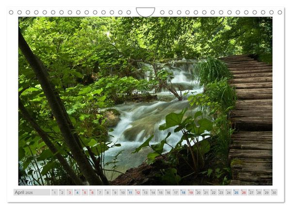 Produktbild: Kroatien - Plitwitzer Seen, Rijeka und Krk (Wandkalender 2026 DIN A4 quer), CALVENDO Monatskalender