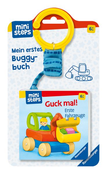 Produktbild: Ministeps Mein erstes Buggybuch: Guck mal! Erste Fahrzeuge - ab 6 Monate