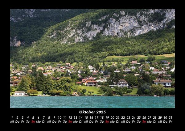 Produktbild: Landschaftskalender 2025 Fotokalender DIN A3