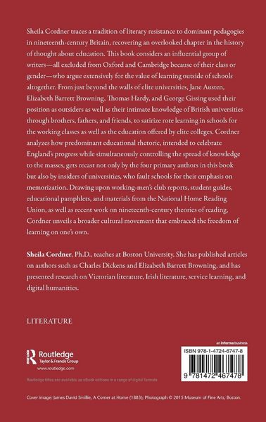 Produktbild: Education in Nineteenth-Century British Literature