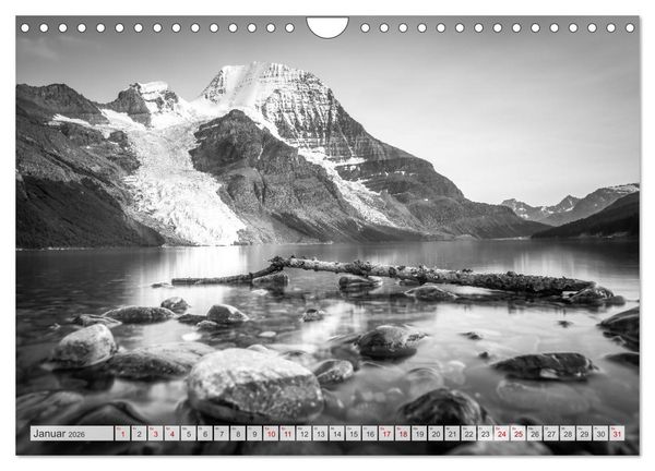 Produktbild: Monochrome Wonders (Wandkalender 2026 DIN A4 quer), CALVENDO Monatskalender