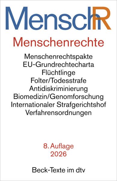Produktbild: Menschenrechte - Ihr Internationaler Schutz. MenschR