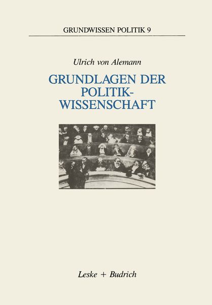 Produktbild: Grundlagen der Politikwissenschaft