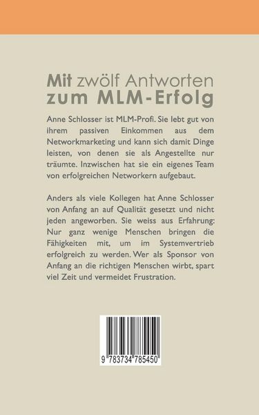 Produktbild: Mit zw&ouml;lf Antworten zum MLM-Erfolg