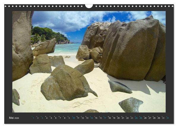 Produktbild: Seychellen - Der Garten Eden im Indischen Ozean (Wandkalender 2026 DIN A3 quer), CALVENDO Monatskalender