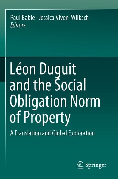Produktbild: L&eacute;on Duguit and the Social Obligation Norm of Property