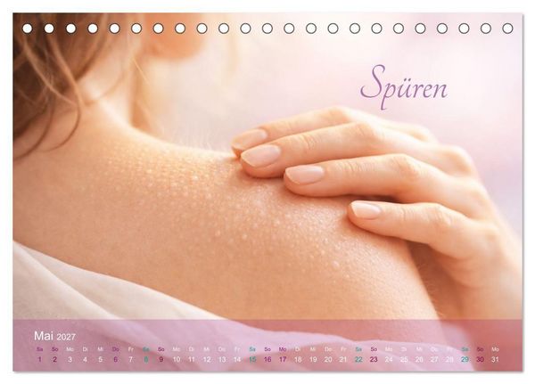 Produktbild: Sinnesmomente - Eine Reise durch die Wahrnehmung (Tischkalender 2027 DIN A5 quer), CALVENDO Monatskalender