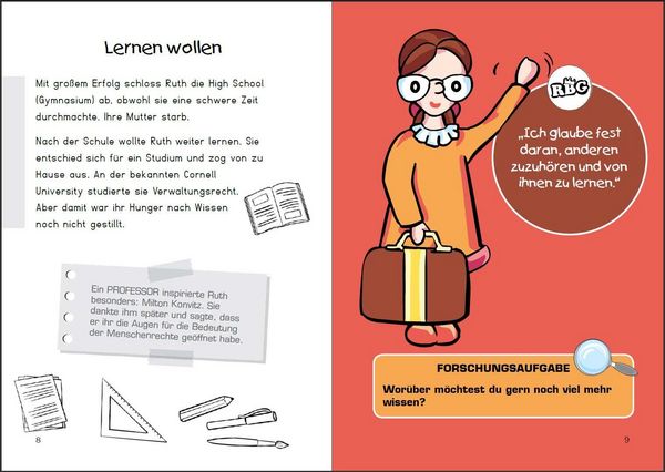 Produktbild: Ruth Bader Ginsburg - Richterin f&uuml;r Gerechtigkeit