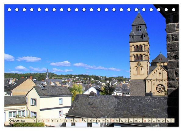 Produktbild: Die Eifel und ihre Regionen - Die Osteifel (Tischkalender 2026 DIN A5 quer), CALVENDO Monatskalender