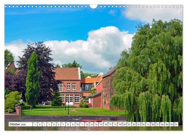 Produktbild: Leer - Perle Ostfrieslands (Wandkalender 2026 DIN A3 quer), CALVENDO Monatskalender