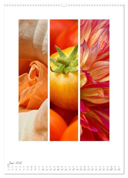 Produktbild: Natur Farben Dreiklang (hochwertiger Premium Wandkalender 2026 DIN A2 hoch), Kunstdruck in Hochglanz