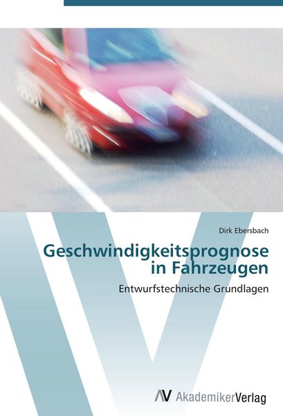 Produktbild: Geschwindigkeitsprognose in Fahrzeugen