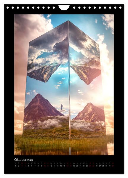 Produktbild: Visionen einer anderen Welt (Wandkalender 2026 DIN A4 hoch), CALVENDO Monatskalender