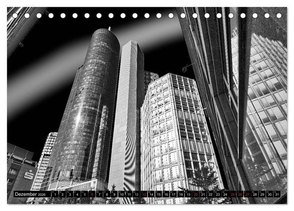 Produktbild: Faszination Frankfurter Architektur (Tischkalender 2026 DIN A5 quer), CALVENDO Monatskalender