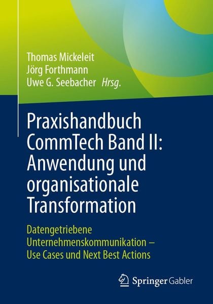 Produktbild: Praxishandbuch CommTech Band II: Anwendung und organisationale Transformation