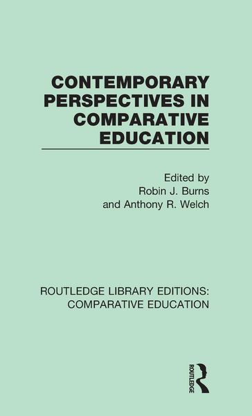 Produktbild: Contemporary Perspectives in Comparative Education