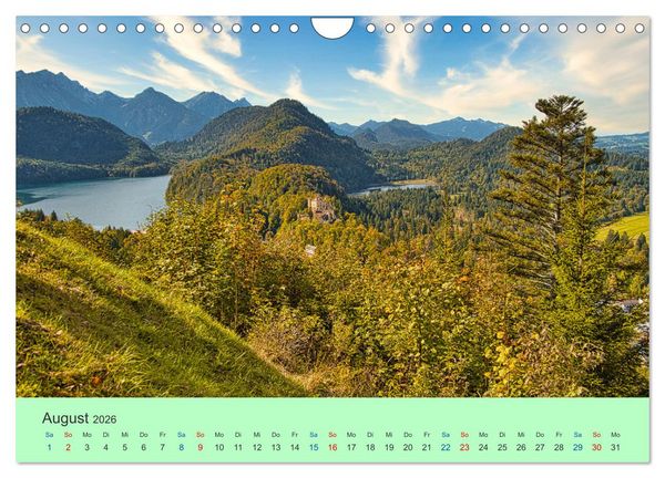 Produktbild: Zauber der Alpen (Wandkalender 2026 DIN A4 quer), CALVENDO Monatskalender