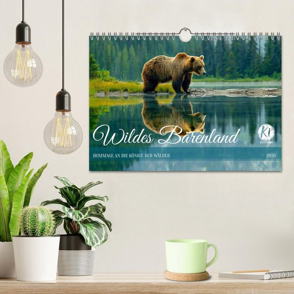 Produktbild: Wildes B&auml;renland (Wandkalender 2026 DIN A4 quer), CALVENDO Monatskalender