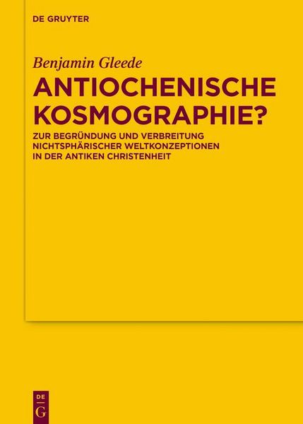 Produktbild: Antiochenische Kosmographie?