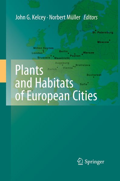 Produktbild: Plants and Habitats of European Cities