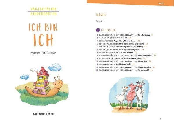 Produktbild: Projektreihe Kindergarten - Ich bin ich