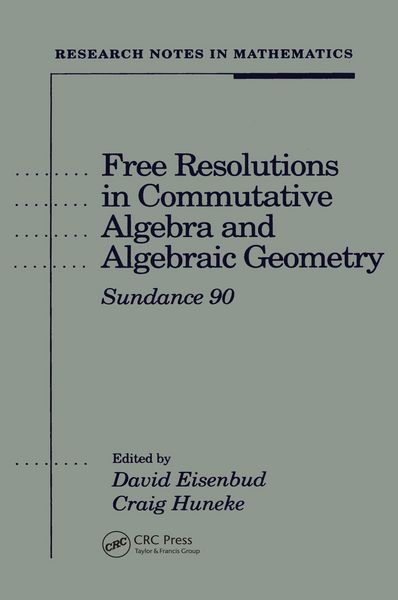 Produktbild: Free Resolutions in Commutative Algebra and Algebraic Geometry