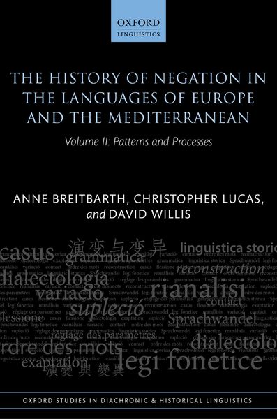 Produktbild: The History of Negation in the Languages of Europe and the Mediterranean