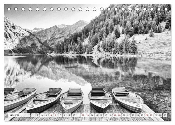 Produktbild: Traumhafte Allg&auml;uer Alpen (Tischkalender 2027 DIN A5 quer), CALVENDO Monatskalender