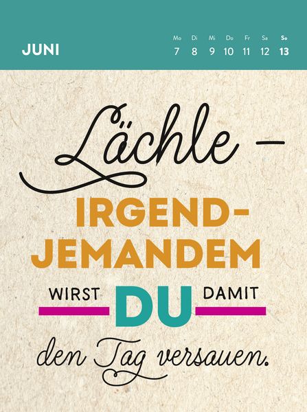 Produktbild: Wochenkalender 2027: Ich atme ein, ich raste aus