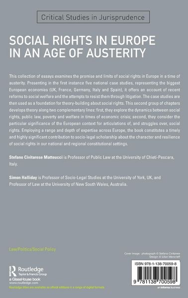 Produktbild: SOCIAL RIGHTS IN EUROPE IN AN AGE OF AUSTERITY