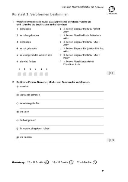Produktbild: Fit in Test und Klassenarbeit &ndash; Deutsch 7./8. Klasse Gymnasium