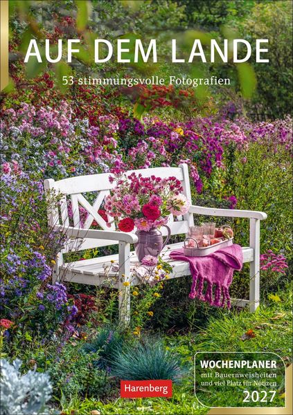Produktbild: Auf dem Lande Wochenplaner 2027 - 53 stimmungsvolle Fotografien