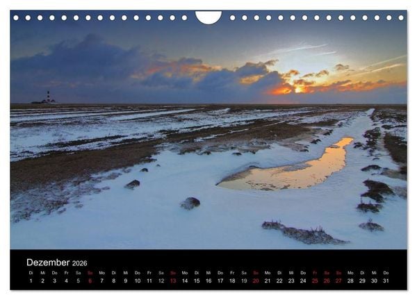 Produktbild: St. Peter-Ording (Wandkalender 2026 DIN A4 quer), CALVENDO Monatskalender