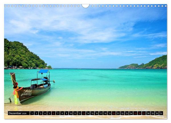 Produktbild: Thailand - Ein bezauberndes K&ouml;nigreich (Wandkalender 2026 DIN A3 quer), CALVENDO Monatskalender