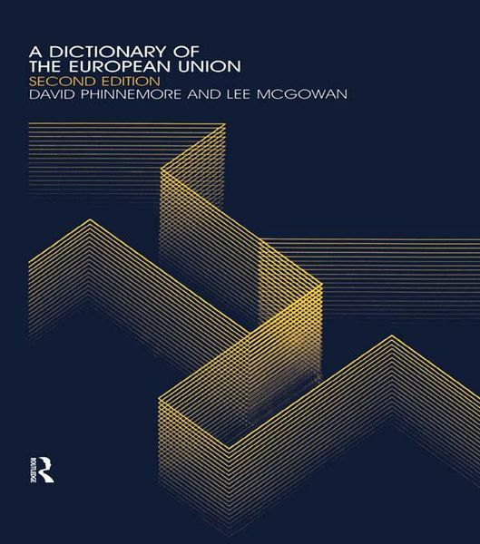 Produktbild: A Dictionary of the European Union
