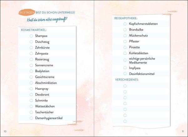 Produktbild: Reisetagebuch (Fische)