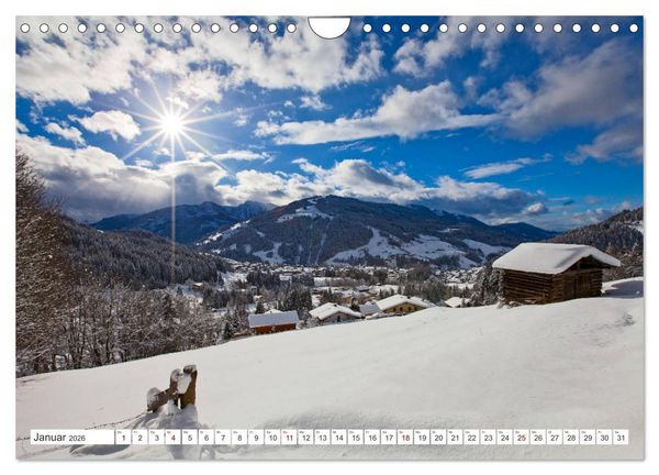 Produktbild: Wagrain Kleinarl im sch&ouml;nen Salzburger Land (Wandkalender 2026 DIN A4 quer), CALVENDO Monatskalender