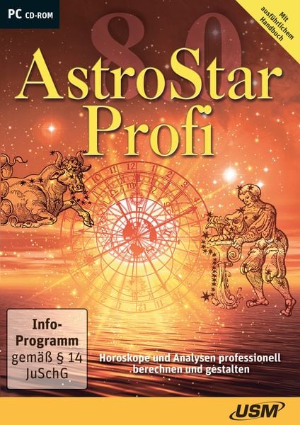 AstroStar Profi 8.0 - Die professionelle Astrologie-Software