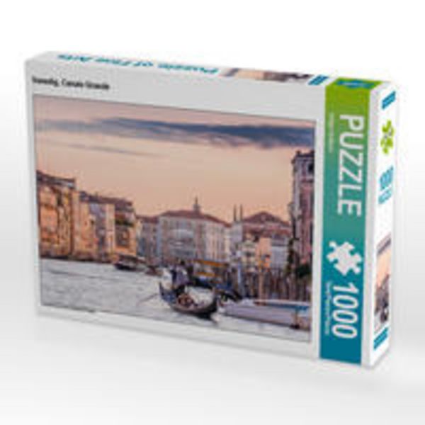 CALVENDO Puzzle Venedig, Canale Grande 1000 Teile Lege-Größe 64 x 48 cm Foto-Puzzle Bild von Holger Gräbner