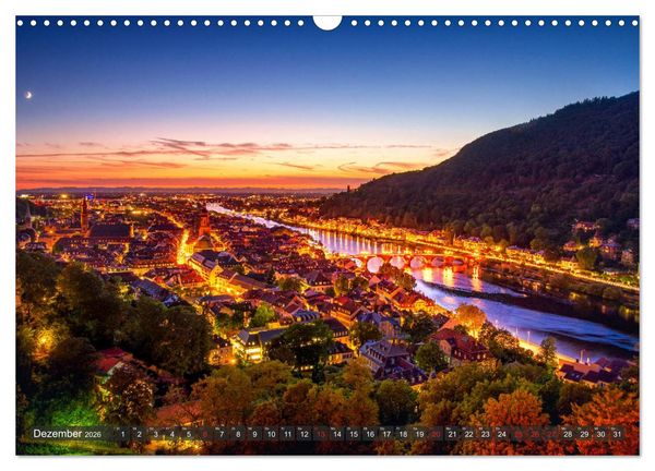 Produktbild: Epische Sonnenunterg&auml;nge im Rhein-Neckar-Kreis (Wandkalender 2026 DIN A3 quer), CALVENDO Monatskalender