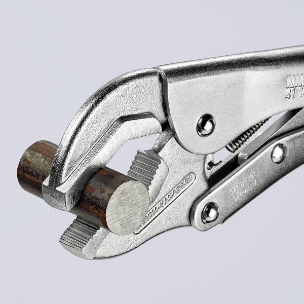 Produktbild: Knipex 41 14 250 Gripzange Halbrund 0 - 36mm 250mm