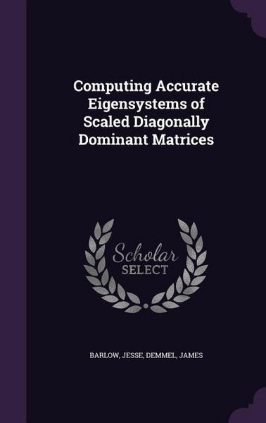 Produktbild: Computing Accurate Eigensystems of Scaled Diagonally Dominant Matrices