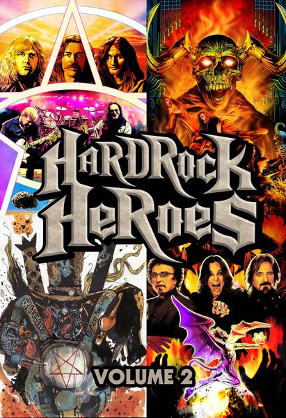 Produktbild: ORBIT: Hard Rock Heroes: Black Sabbath, Rush, Metallica, and M&ouml;tley Cr&uuml;e